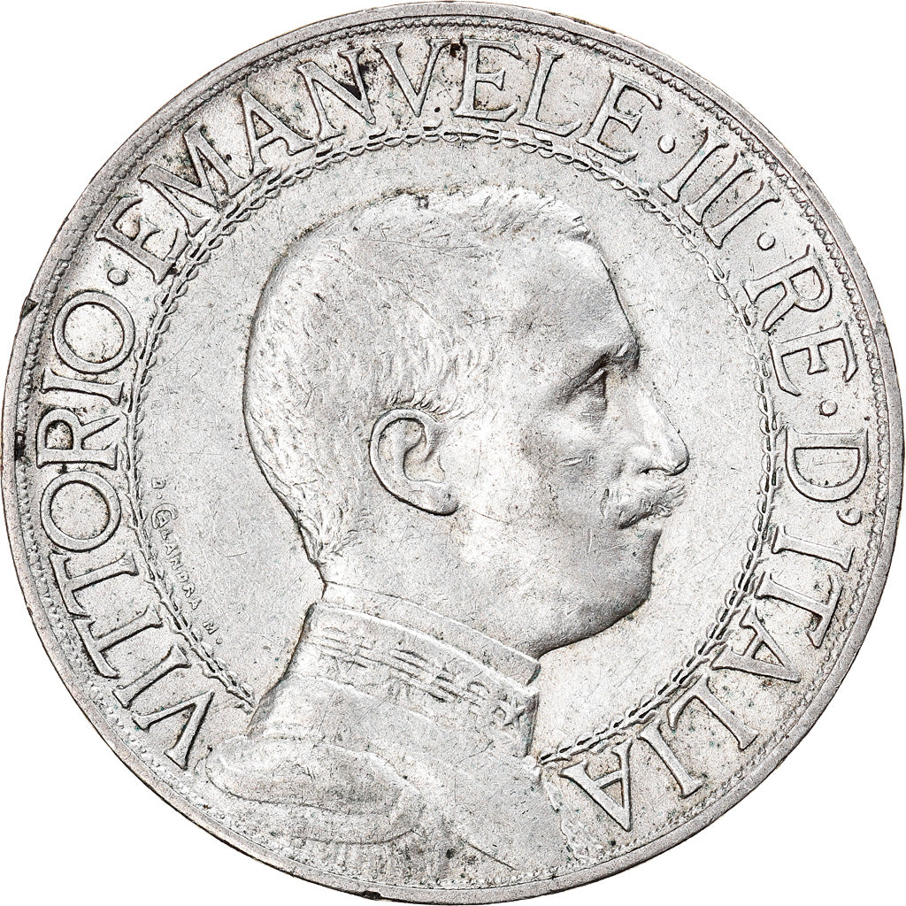 Moneda, Italia, Vittorio Emanuele III, Lira, 1912, Rome, MBC, Plata, KM:45
