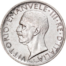 Coin, Italy, Vittorio Emanuele III, 5 Lire, 1930, Rome, AU(50-53), Silver