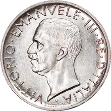 Coin, Italy, Vittorio Emanuele III, 5 Lire, 1930, Rome, AU(55-58), Silver