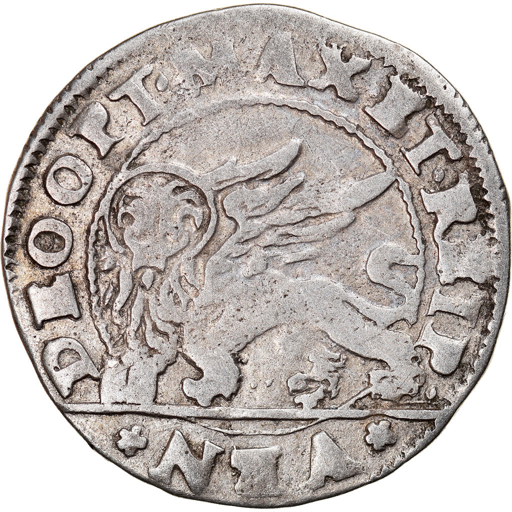Coin, ITALIAN STATES, Anonymous, 4 Gazzette, Venezia, EF(40-45), Silver