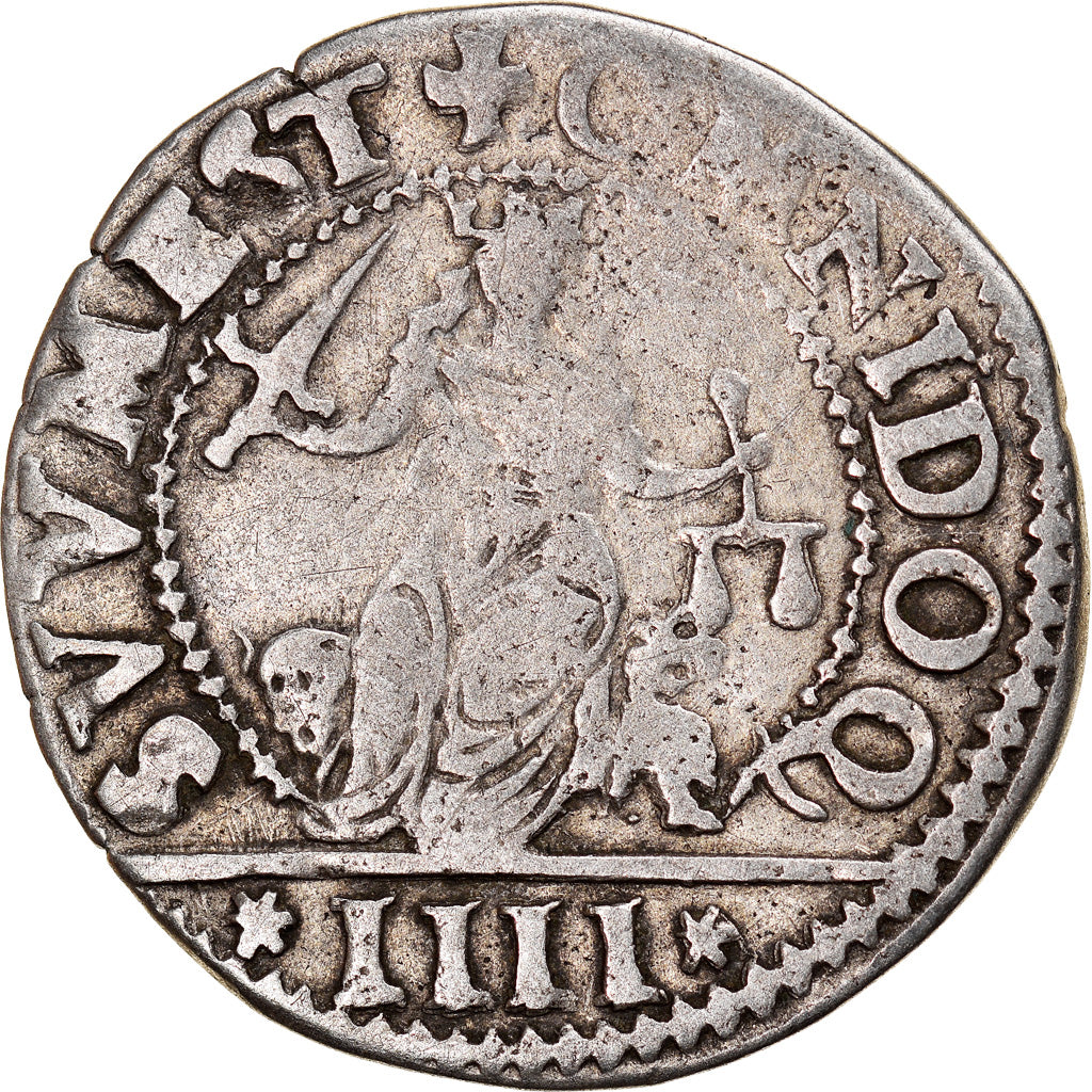 Moneta, STATI ITALIANI, Anonymous, 4 Gazzette, Venezia, BB, Argento