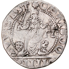Coin, ITALIAN STATES, Anonymous, 4 Gazzette, Venezia, EF(40-45), Silver