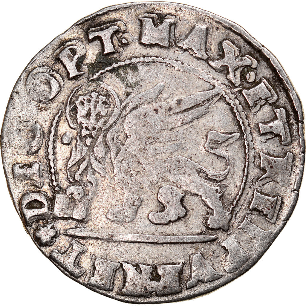 Coin, ITALIAN STATES, Anonymous, 4 Gazzette, Venezia, EF(40-45), Silver