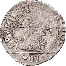 Coin, ITALIAN STATES, Anonymous, 4 Gazzette, Venezia, EF(40-45), Silver