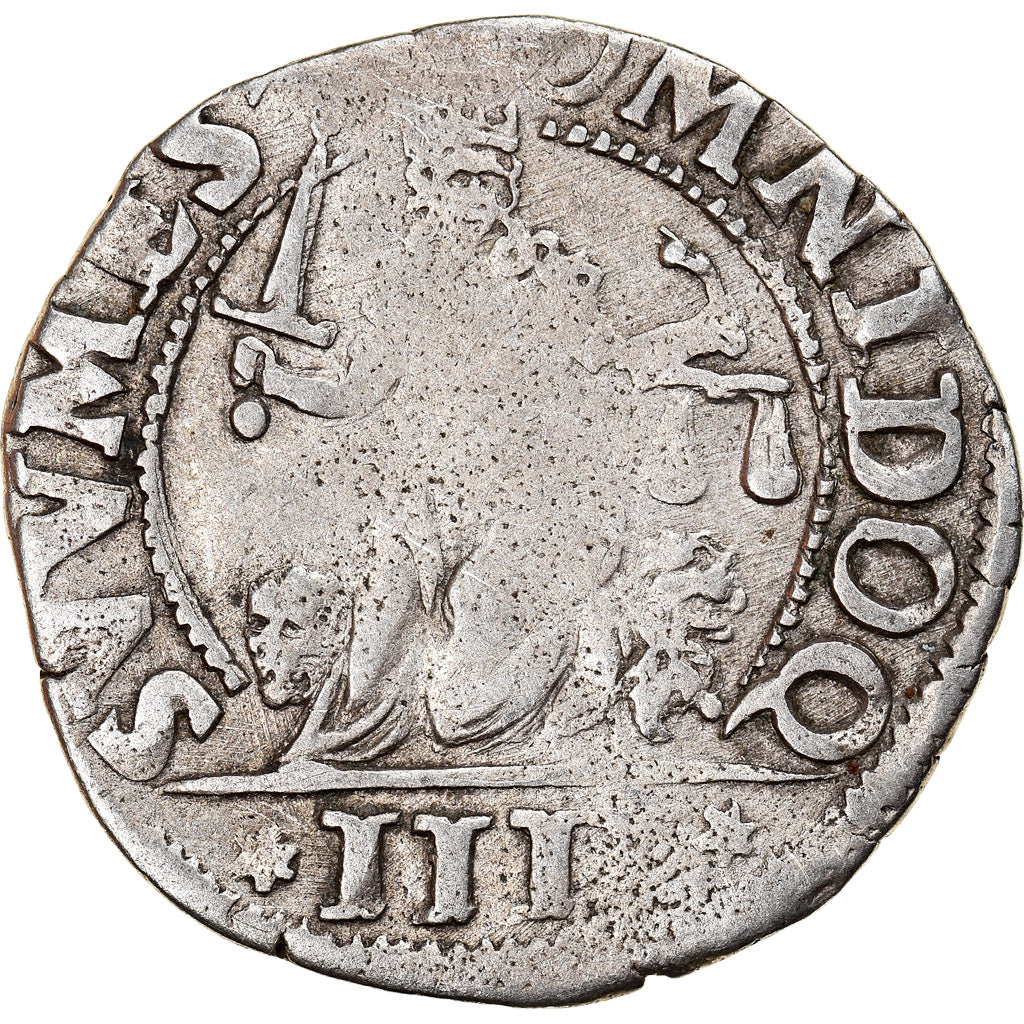 Coin, ITALIAN STATES, Anonymous, 4 Gazzette, Venezia, EF(40-45), Silver