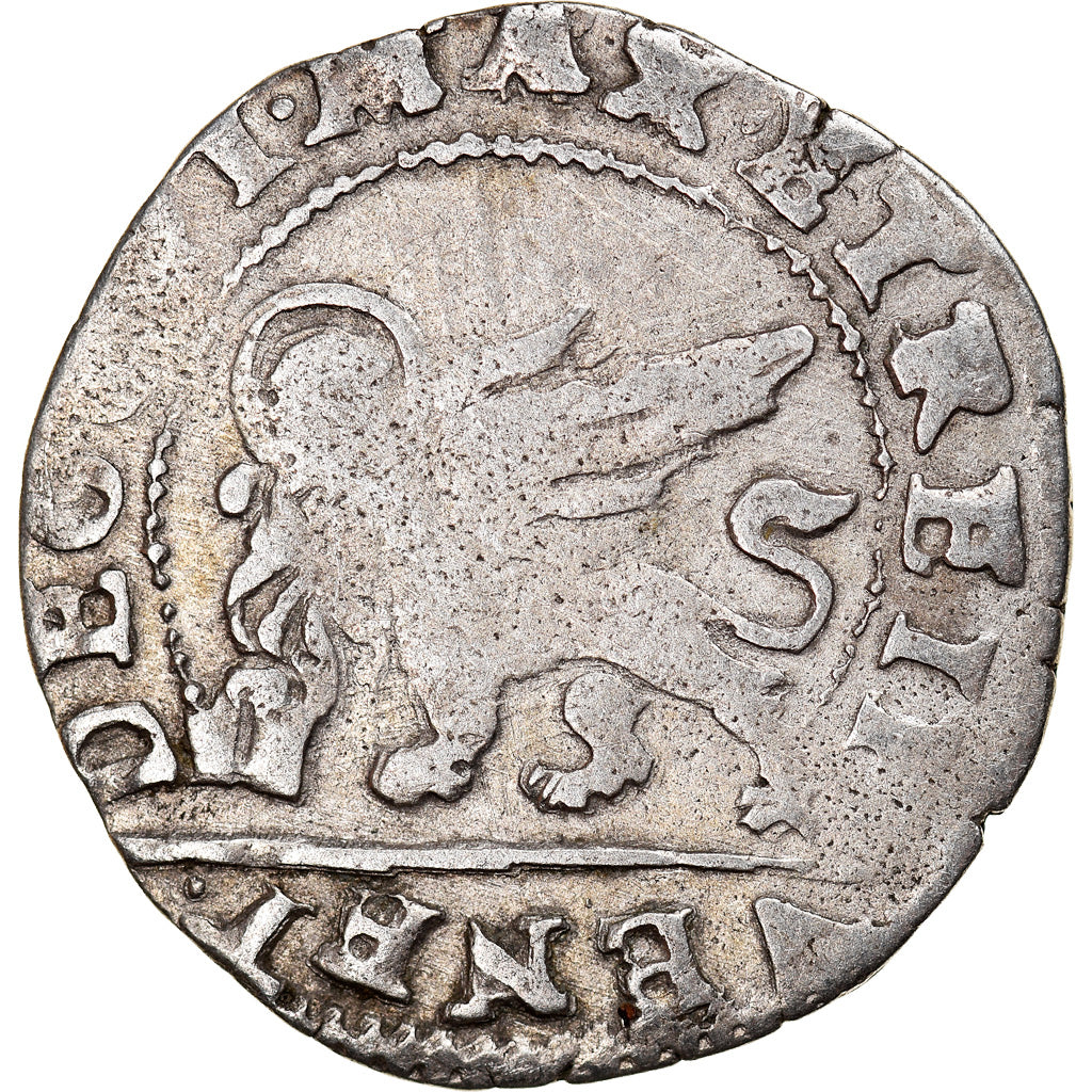 Coin, ITALIAN STATES, Anonymous, 4 Gazzette, Venezia, EF(40-45), Silver