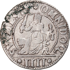 Coin, ITALIAN STATES, Anonymous, 4 Gazzette, Venezia, AU(50-53), Silver
