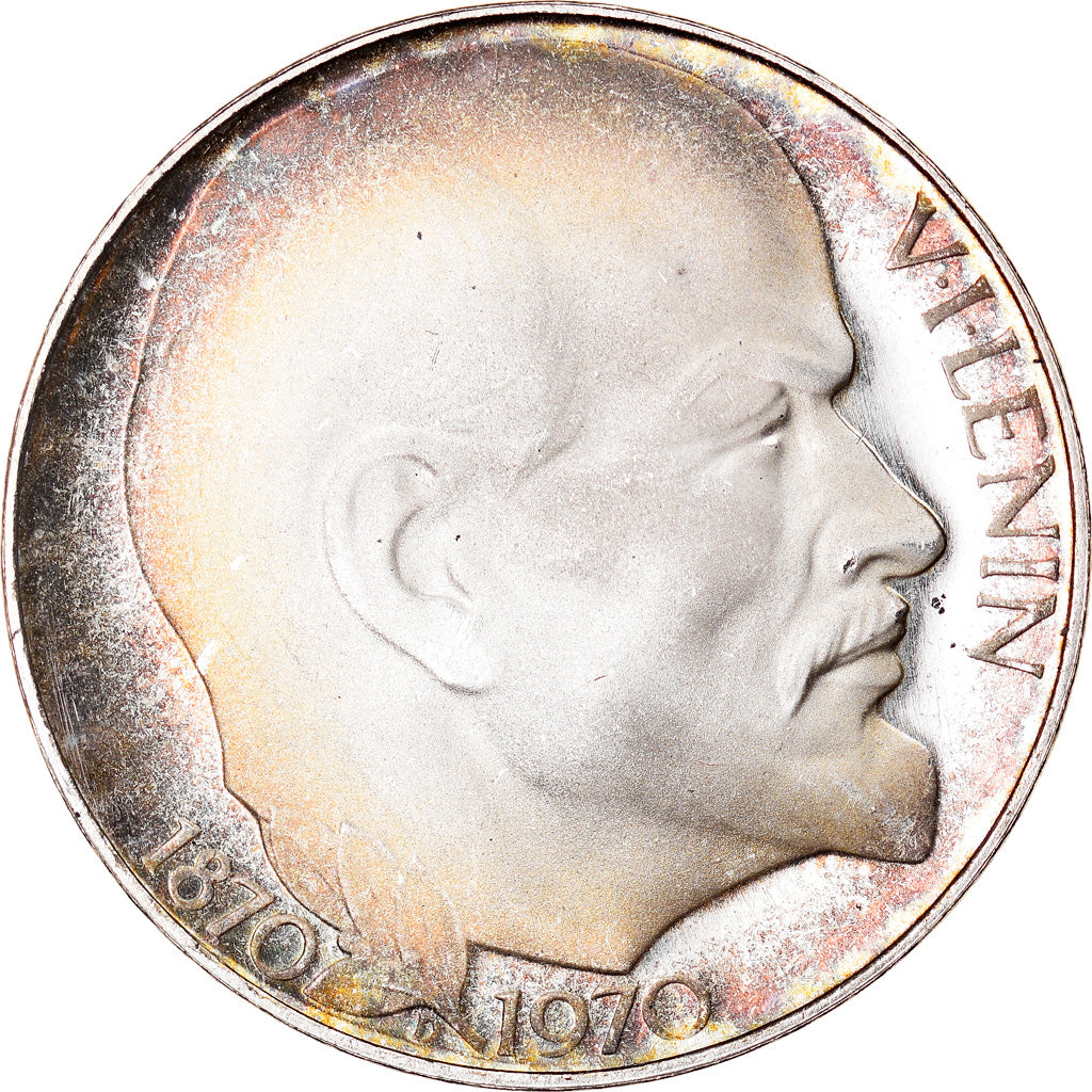 Coin, Czechoslovakia, 50 Korun, 1970, Proof, MS(65-70), Silver, KM:70
