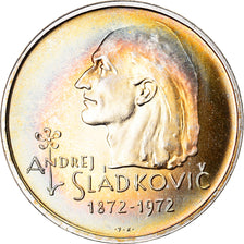 Coin, Czechoslovakia, 20 Korun, 1972, Proof, MS(65-70), Silver, KM:76