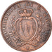 Coin, San Marino, 5 Centesimi, 1894, Rome, EF(40-45), Copper, KM:1