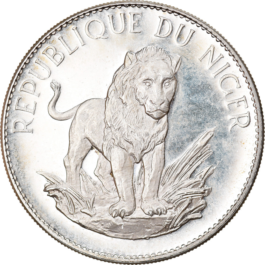 Coin, Niger, 10 Francs, 1968, Proof, MS(65-70), Silver, KM:8.1