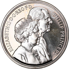 Coin, Great Britain, Elizabeth II, 5 Pounds, 1997, MS(63), Copper-nickel, KM:977
