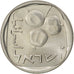 ISRAEL, 5 Agorot, 1975, Jerusalem, KM #25c, MS(63), Copper-Nickel, 17.5, 2.32