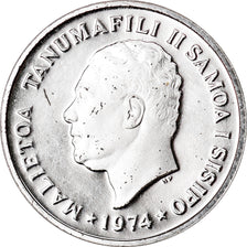Coin, Samoa, Sene, 1974, MS(65-70), Silver, KM:12a