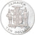Moneda, Jamaica, Elizabeth II, 10 Dollars, 1984, Franklin Mint, EBC, Plata