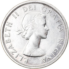 Coin, Canada, Elizabeth II, Dollar, 1955, Royal Canadian Mint, Ottawa