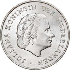 Coin, Netherlands Antilles, Juliana, 2-1/2 Gulden, 1964, AU(55-58), Silver, KM:7