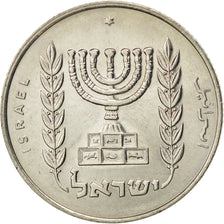 Coin, Israel, 1/2 Lira, 1975, MS(63), Copper-nickel, KM:36.2