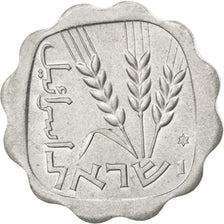 ISRAEL, Agora, 1976, Jerusalem, KM #24.2, MS(63), Aluminum, 20, 1.00