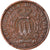 Moneda, San Marino, 10 Centesimi, 1937, Rome, MBC+, Bronce, KM:13