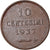 Moneda, San Marino, 10 Centesimi, 1937, Rome, SC, Bronce, KM:13