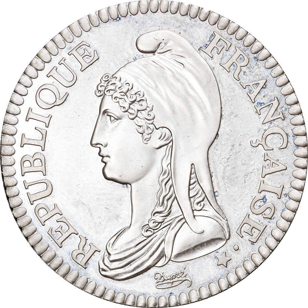 France, 10 Francs, 2000, Paris, MS(65-70), Silver, KM:1400