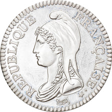 France, 10 Francs, 2000, Paris, MS(65-70), Silver, KM:1400