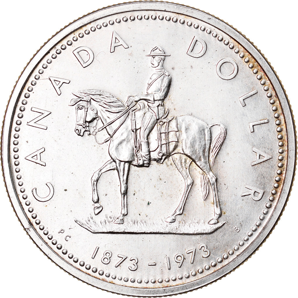 Moneda, Canadá, Elizabeth II, Dollar, 1973, Royal Canadian Mint, Ottawa, EBC