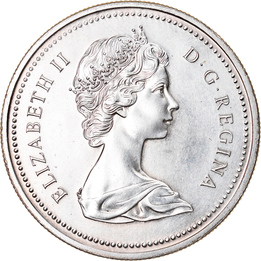 Moneda, Canadá, Elizabeth II, Dollar, 1975, Royal Canadian Mint, Ottawa, EBC