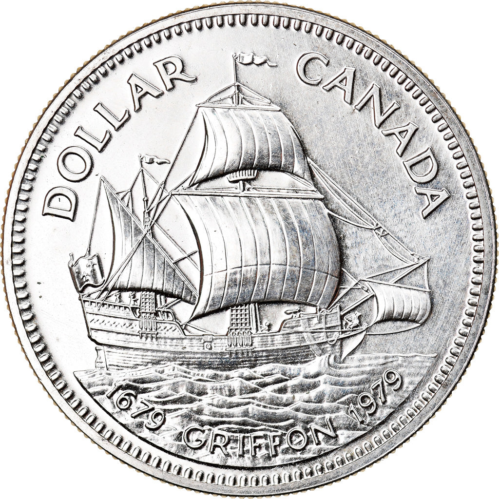 Moneta, Canada, Elizabeth II, Dollar, 1979, Royal Canadian Mint, Ottawa, FDC