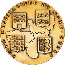 France, Médaille, Union hospitalière du Nord-Ouest, C.H.U Rouen, Medicine
