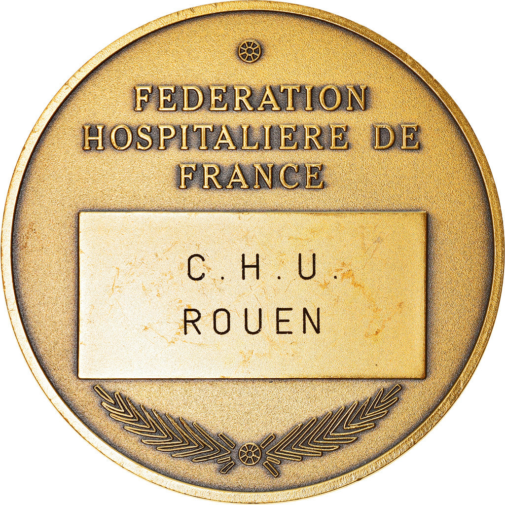 France, Médaille, Union hospitalière du Nord-Ouest, C.H.U Rouen, Medicine