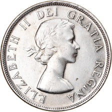 Coin, Canada, Dollar, 1953, Royal Canadian Mint, AU(55-58), Silver, KM:54