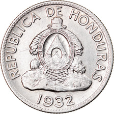 Moneda, Honduras, Lempira, 1932, Philadelphia, U.S.A., MBC, Plata, KM:75