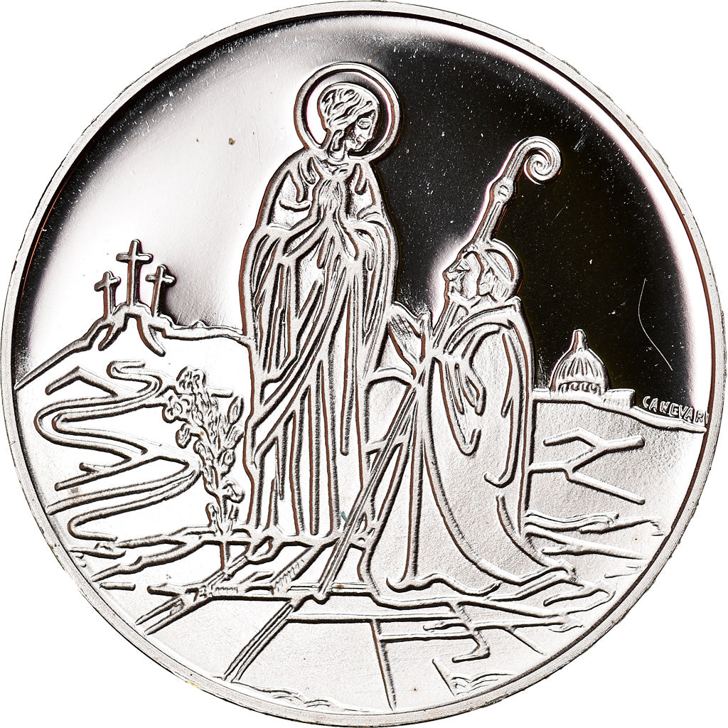 Coin, VATICAN CITY, John Paul II, 500 Lire, 1984, Roma, Proof, MS(63), Silver