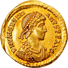 Coin, Valentinian II, Solidus, 378-383, Constantinople, MS(63), Gold, RIC:45b.