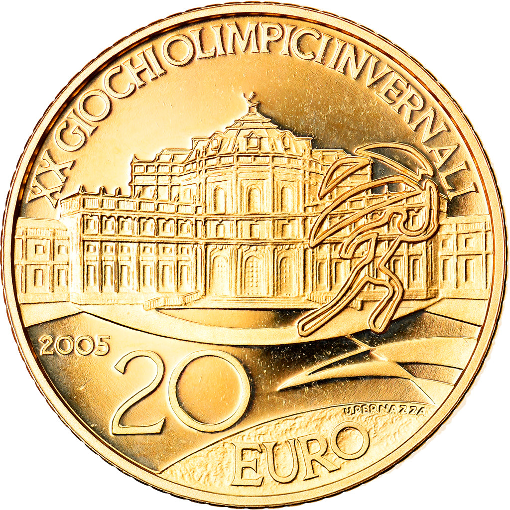 Italy, 20 Euro, 2005, Rome, MS(65-70), Gold, KM:265