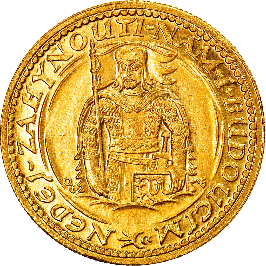 Coin, Czechoslovakia, Dukat, 1933, MS(65-70), Gold, KM:8