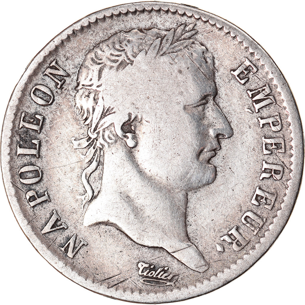 Coin, France, Napoléon I, Franc, 1808, Lyon, VF(20-25), Silver, KM:682.4
