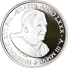 Vaticano, Pape Benoit XVI, 10 Euro, Journée mondiale de la Paix, 2007, Rome