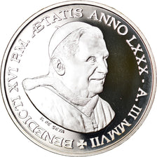 Vatican, Pape Benoit XVI, 10 Euro, Journée mondiale de la Paix, 2007, Rome