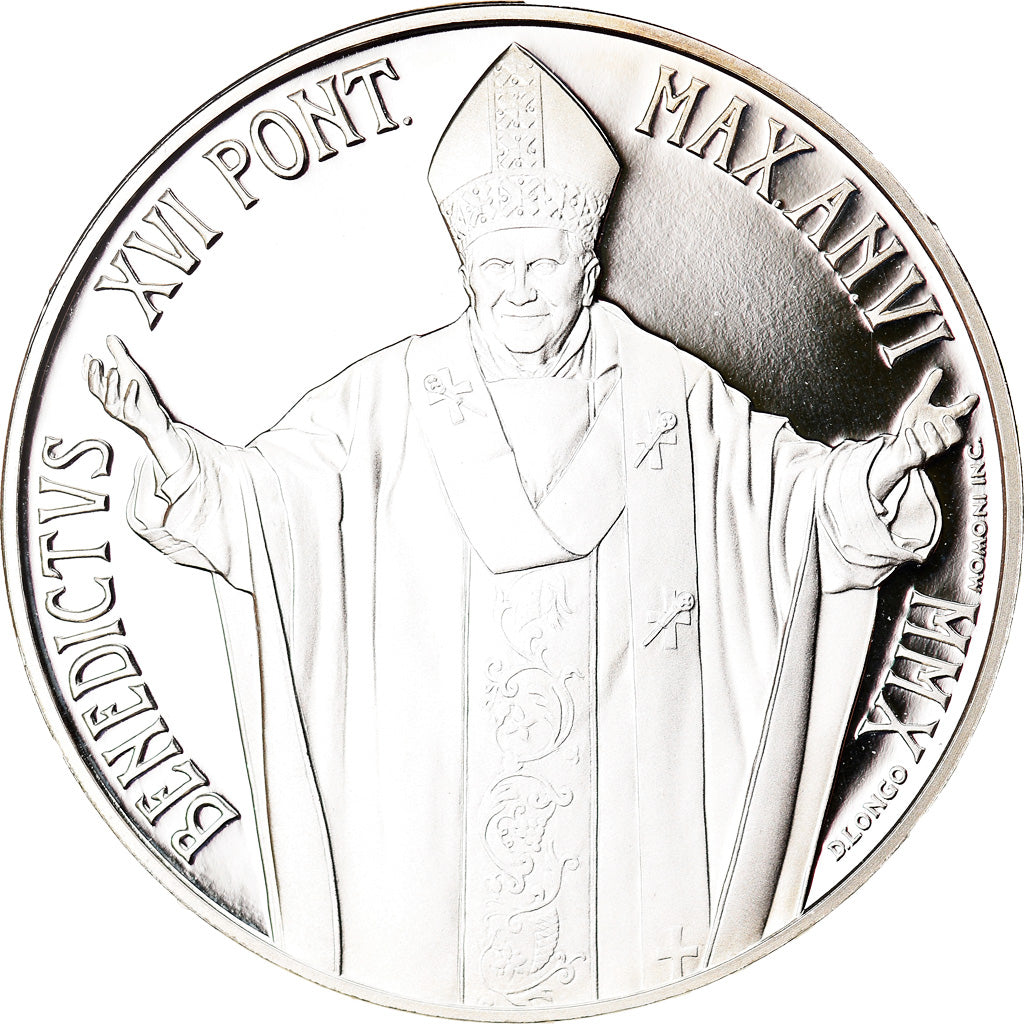 Vatican, Pape Benoit XVI, 5 Euro, Journée Migrants et Réfugiés, 2010