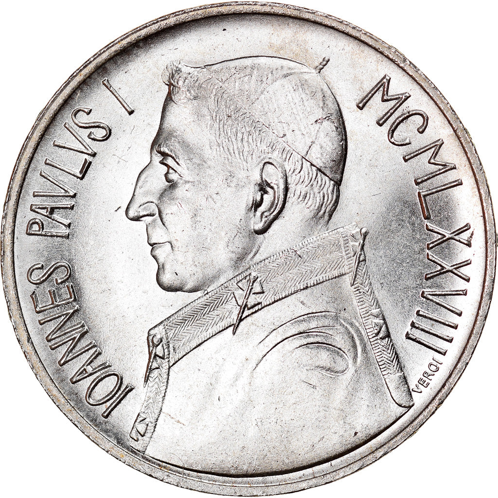 Moneta, CITTÀ DEL VATICANO, John Paul I, 1000 Lire, 1978, Roma, FDC, Argento