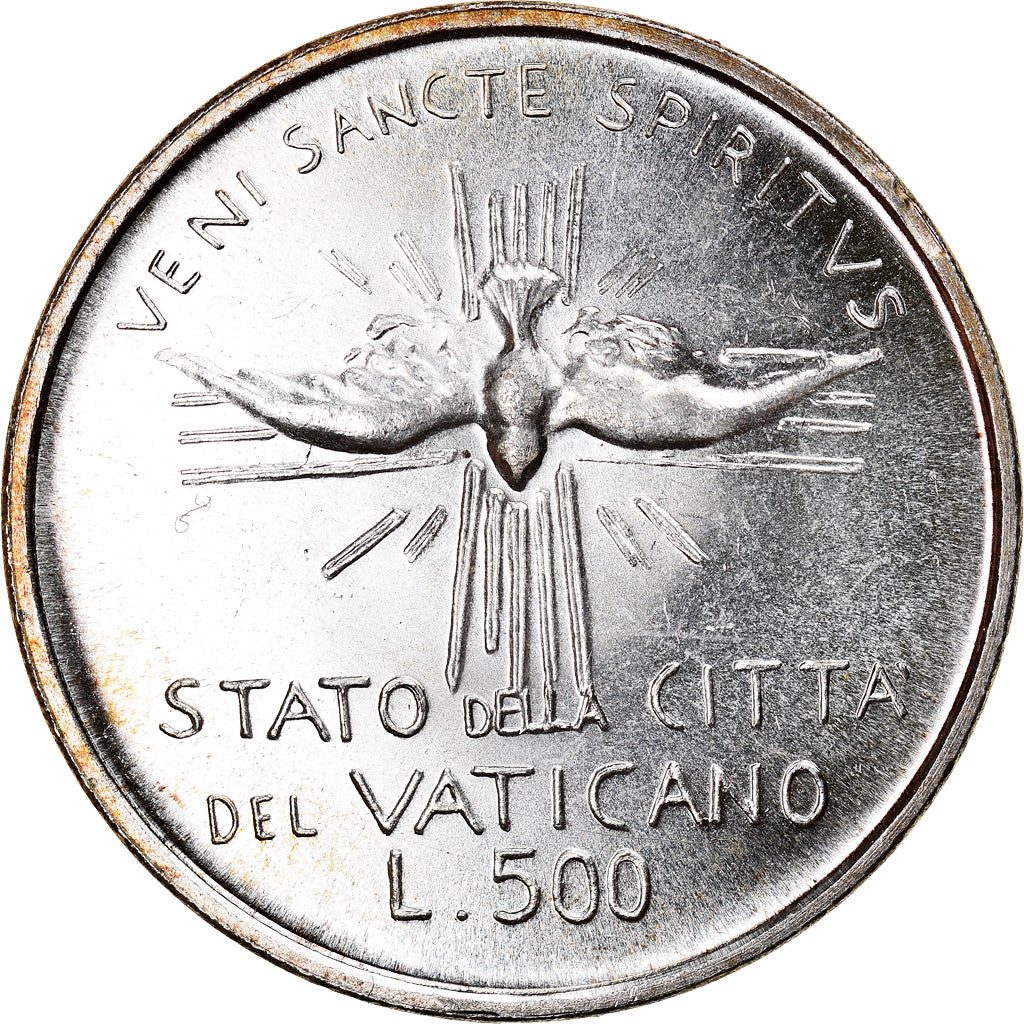 Moneta, CITTÀ DEL VATICANO, Sede Vacante, 500 Lire, 1978, Roma, FDC, Argento