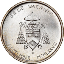 Coin, VATICAN CITY, Sede Vacante, 500 Lire, 1978, Roma, MS(65-70), Silver
