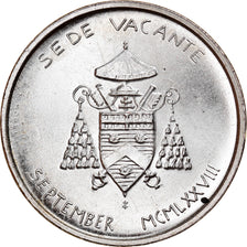 Coin, VATICAN CITY, Sede Vacante, 500 Lire, 1978, Roma, MS(65-70), Silver