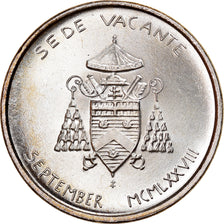 Coin, VATICAN CITY, Sede Vacante, 500 Lire, 1978, Roma, MS(65-70), Silver