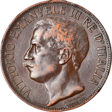 Moneta, Italia, Vittorio Emanuele III, 10 Centesimi, 1911, Rome, BB, Bronzo