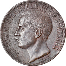 Monnaie, Italie, Vittorio Emanuele III, 10 Centesimi, 1911, Rome, TTB+, Bronze