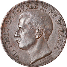 Moneta, Italia, Vittorio Emanuele III, 10 Centesimi, 1911, Rome, BB+, Bronzo